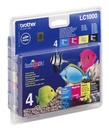 Brother LC-1000 Cyan Jaune Magenta Noir Originale