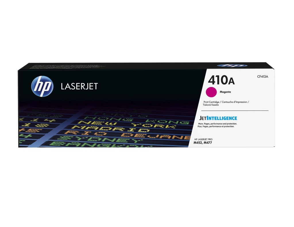 HP CF413A/410A Cartouche toner magenta, 2.300 Pages ISO/IEC 19798 pour HP Pro M 452