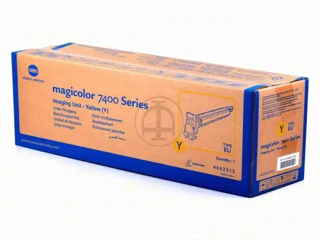 Konica Minolta 4062313 Kit tambour jaune, 50.000 Feuilles pour Magicolor 7450/7450 Grafx/II/II GA