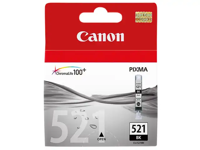 Canon CLI-521BK Black Ink Cartridge