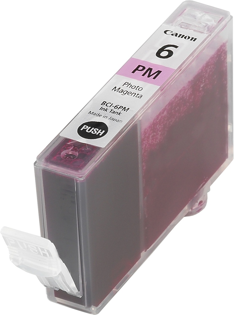 Canon 4710A002/BCI-6PM Cartouche d'encre magenta claire, 280 Pages ISO/IEC 24711 13ml pour Canon BJC 8200/I 990/I 9900/S 800