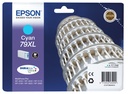 Epson C13T79024010/79XL Cartouche d'encre cyan haute capacité, 2.000 Pages 17.1ml pour Epson WF 4630/5110