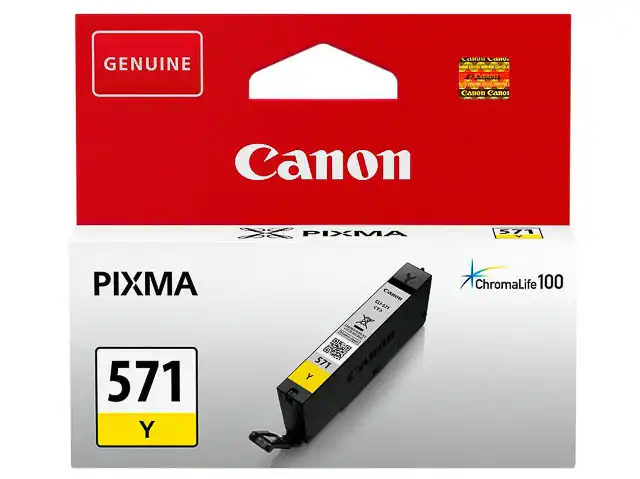 Canon CLI-571Y Yellow Ink Cartridge