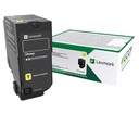 Lexmark 75B20Y0 Cartouche de toner 1 pièce(s) Original Jaune