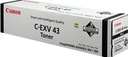 Canon 2788B002/C-EXV43 Toner noir, 15.200 Feuilles/6% pour Canon IR ADV 400 i