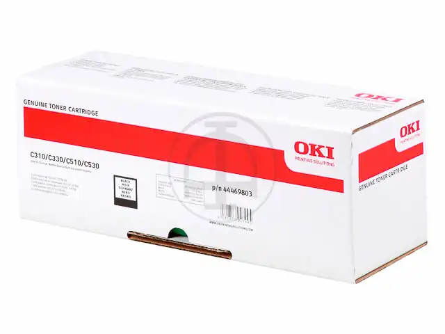 OKI 44469803 Kit toner noir, 3.500 Feuilles ISO/IEC 19798 pour OKI C 310/331/510/511