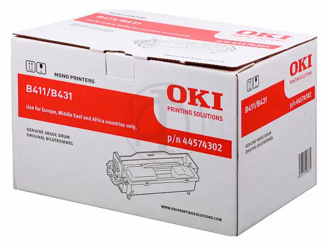 OKI 44574302 Kit tambour, 25.000 Feuilles pour OKI B 411/412/431/432/MB 471/491