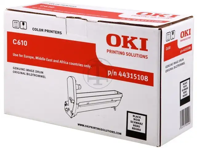 OKI 44315108 Kit tambour noire, 20.000 Feuilles pour C 610 CDN/DN/DTN/N