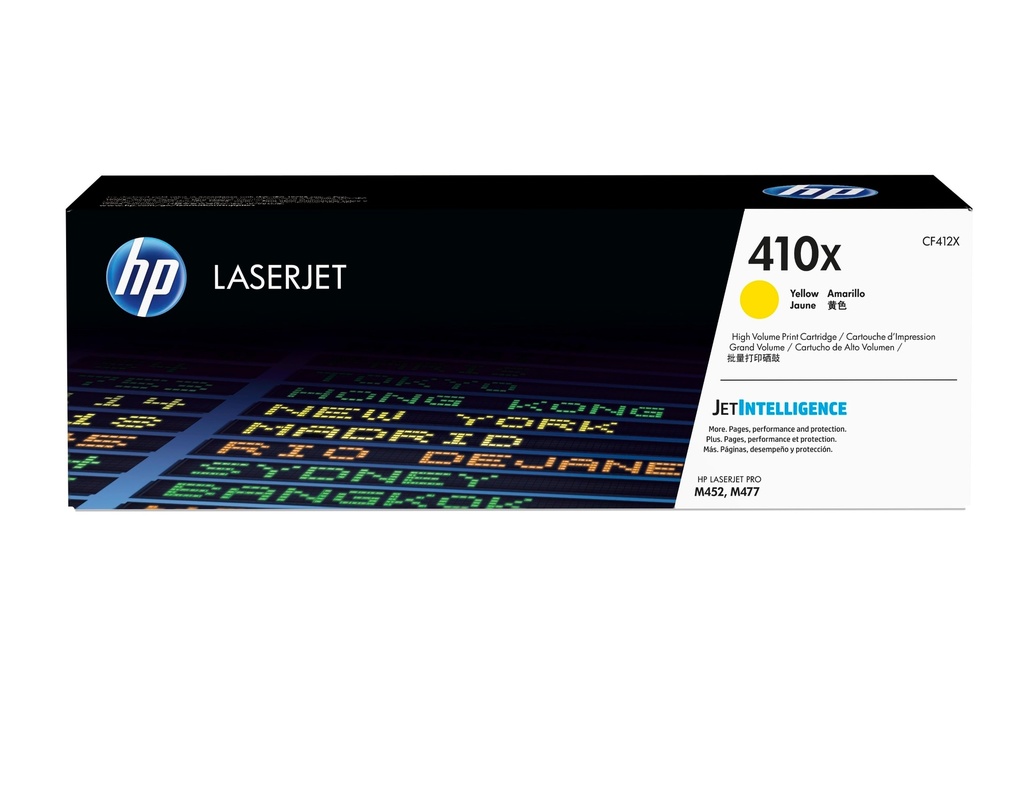 HP 410X High Yield Yellow Original LaserJet toner cartridge