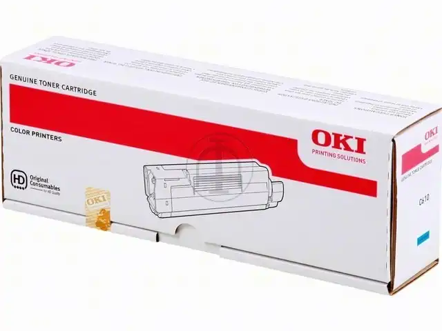 OKI 44315307 Kit toner cyan, 6.000 Feuilles pour C 610 CDN/DN/DTN/N