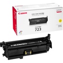Canon 2641B002/723Y Cartouche toner jaune, 8.500 Pages ISO/IEC 19798 pour Canon LBP-7750