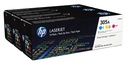 [50480] HP 305A 3-pack Cyan/Magenta/Yellow Original LaserJet Toner Cartridges