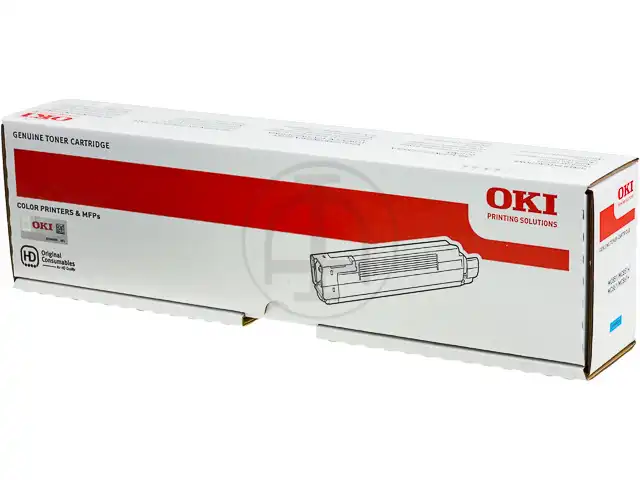 OKI 44059167 Kit toner cyan, 7.300 Feuilles ISO/IEC 19798 pour MC 851 CDTN/CDXN/DN/861 CDTN/CDXN/DN