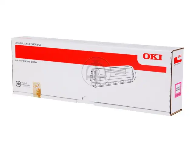 OKI 44844614 Kit toner magenta, 7.300 Feuilles ISO/IEC 19752 pour C 822 CDTN/DN/N