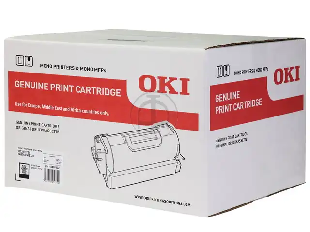 OKI 45488802 Kit toner, 18.000 Feuilles pour B 721 DN/731 DN/DNW/MB 760/760 dn Fax/770 Series