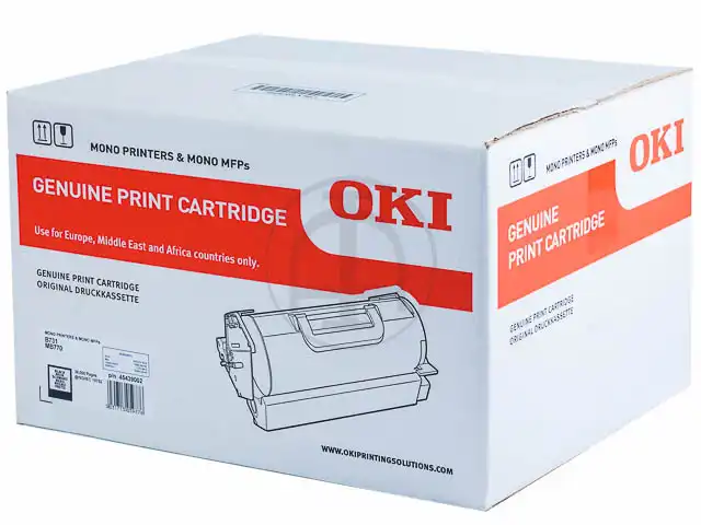 OKI 45439002 Kit toner, 36.000 Feuilles pour B 731 DN/DNW