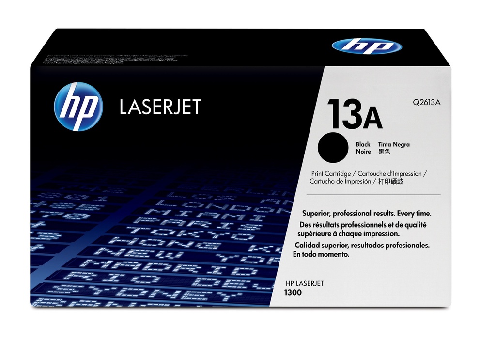 HP Q2613A/13A Cartouche toner noir, 2.500 Pages/5% pour HP LaserJet 1300