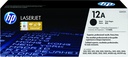 HP 12A Black Original LaserJet toner cartridge