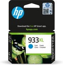 HP CN054AE/933XL Cartouche d'encre cyan haute capacité, 825 Pages ISO/IEC 24711 8.5ml pour HP OfficeJet 6100/7510/7610