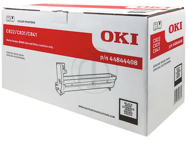 OKI 44844408 Kit tambour noire, 30.000 Feuilles ISO/IEC 19752 pour C 831 Series/840 Series