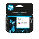 HP CB337EE/351 Cartouche à tête d'impression couleur, 170 Pages ISO/IEC 24711 3.5ml pour HP DeskJet D 4260/OfficeJet J 5700/PhotoSmart C 4280/PhotoSmart C 5280/PhotoSmart D 5300