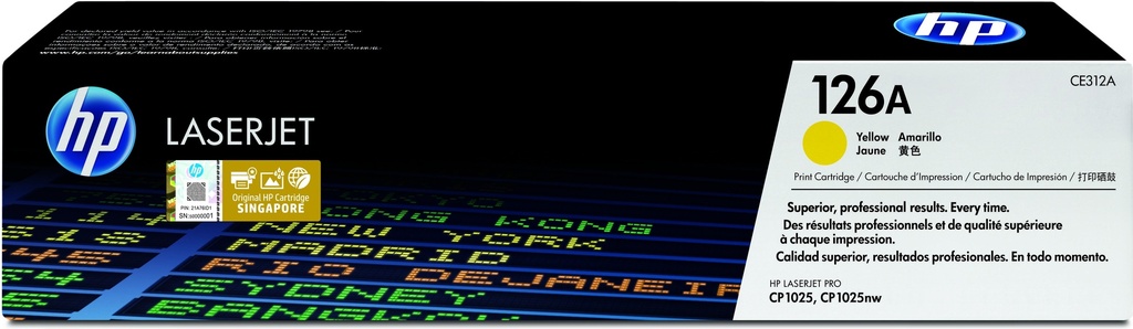 HP 126A Yellow Original LaserJet toner cartridge