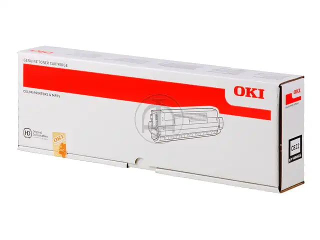 OKI 44844616 Kit toner noir, 7.000 Feuilles ISO/IEC 19752 pour C 822 CDTN/DN/N