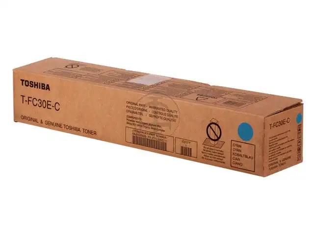 Toshiba 6AG00004447/T-FC30EC Toner cyan, 33.600 Pages/6% pour Toshiba E-Studio 2050 c