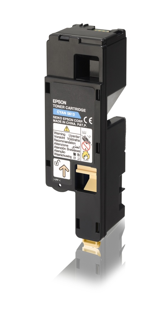 Epson C13S050613/0613 Toner cyan haute capacité, 1.400 Pages ISO/IEC 19798 pour Epson AcuLaser C 1700