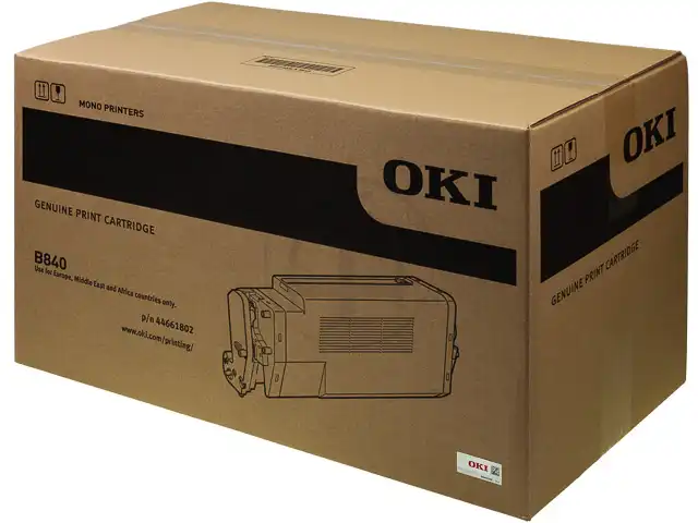 OKI 44661802 Cartouche toner noir, 20.000 Feuilles ISO/IEC 19752 pour B 840 DN/DTN/N