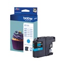Brother LC-123C Cartouche d'encre cyan, 600 Pages ISO/IEC 24711 5.9ml pour Brother DCP-J 132/MFC-J 4510/MFC-J 6920