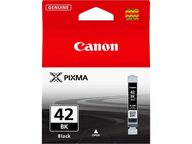 Canon 6384B001/CLI-42BK Cartouche d'encre noire 900 Photos 13ml pour Canon Pixma Pro 100