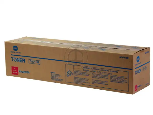 Konica Minolta A3VU350/TN-711M Toner magenta, 31.500 Feuilles/5% pour KM Bizhub C 654