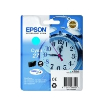 Epson C13T27024010/27 Cartouche d'encre cyan, 300 Pages 3.6ml pour Epson WF 3620