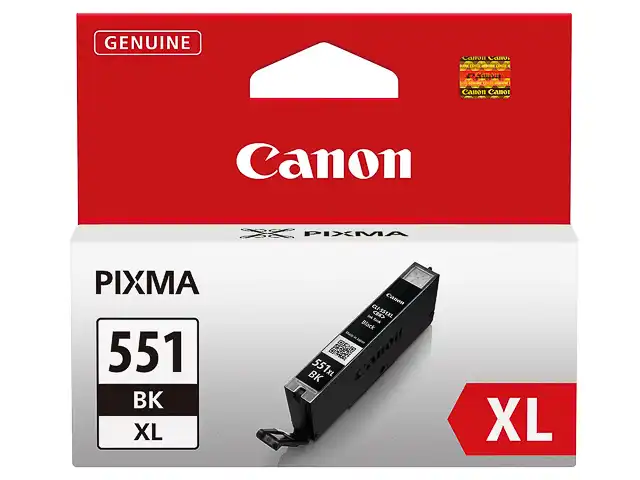 Canon CLI-551XL High Yield Black Ink Cartridge
