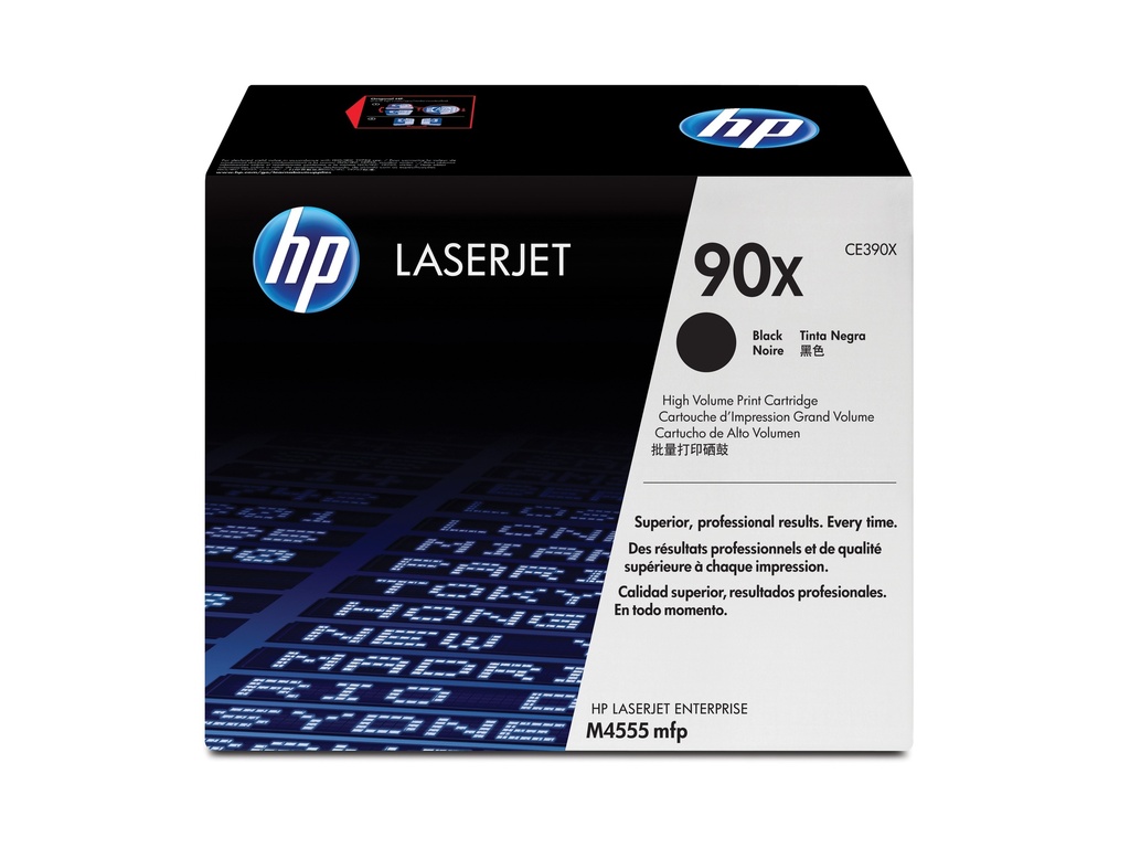 HP 90X High Yield Black Original LaserJet toner cartridge