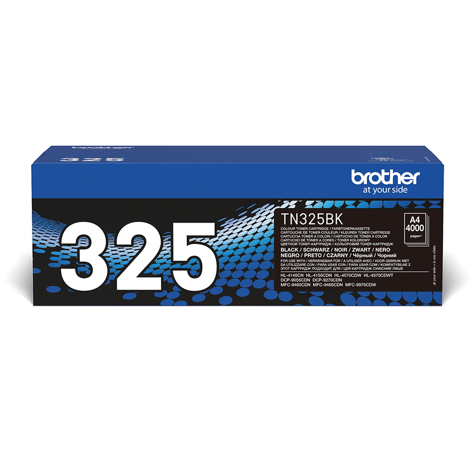 Brother TN-325BK Toner noir haute capacité, 4.000 Pages ISO/IEC 19798 pour Brother HL-4150/4570