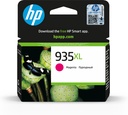 HP C2P25AE/935XL Cartouche d'encre magenta haute capacité, 825 Pages ISO/IEC 24711 9.5ml pour HP OfficeJet Pro 6230