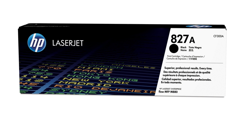 HP 827A Black Original LaserJet toner cartridge