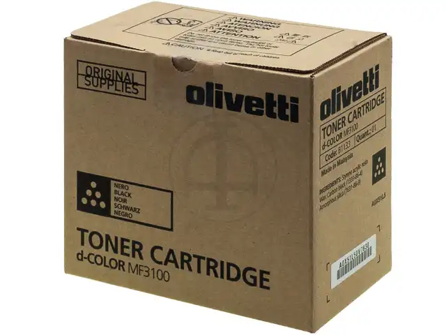 Olivetti B1133 Toner noir, 4.700 Pages pour Olivetti d-Color MF 3100