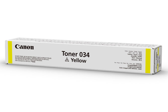 Canon 9451B001/034 Toner jaune, 7.300 Pages ISO/IEC 19798 pour Canon MF 810