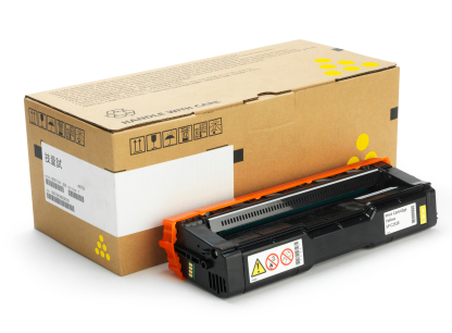 Ricoh 407719 Toner jaune haute capacité, 6.000 Feuilles ISO/IEC 19798 pour Ricoh Aficio SP C 252