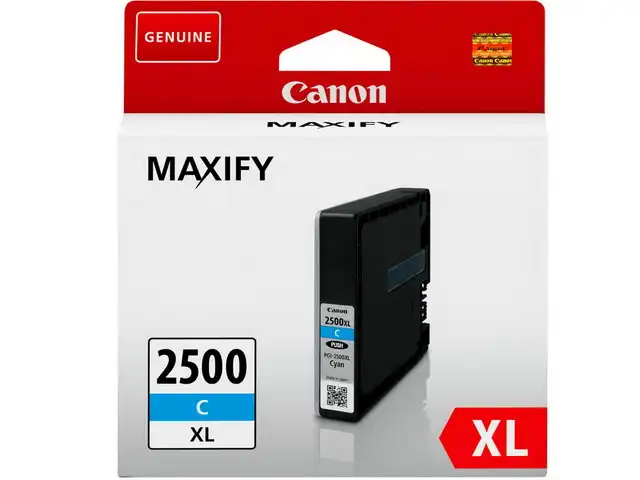 Canon 9265B001/PGI-2500XLC Cartouche d'encre cyan, 1.755 Feuilles ISO/IEC 24711 19,3ml pour Canon IB 4050