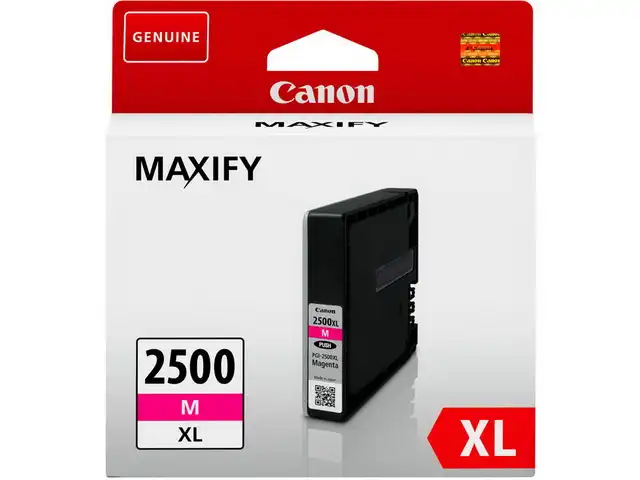 Canon 9266B001/PGI-2500XLM Cartouche d'encre magenta, 1.295 Feuilles ISO/IEC 24711 19,3ml pour Canon IB 4050