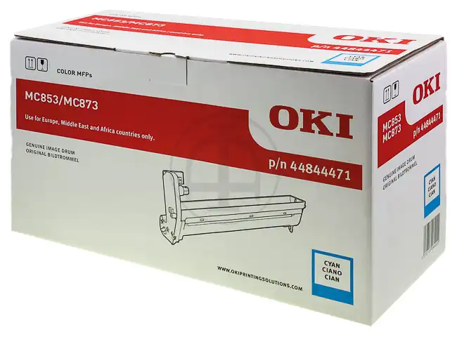 OKI 44844471 Kit tambour cyan, 30.000 Feuilles pour OKI MC 853/873