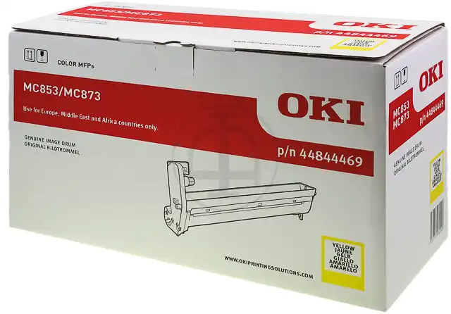 OKI 44844469 Kit tambour jaune, 30.000 Feuilles pour OKI MC 853/873