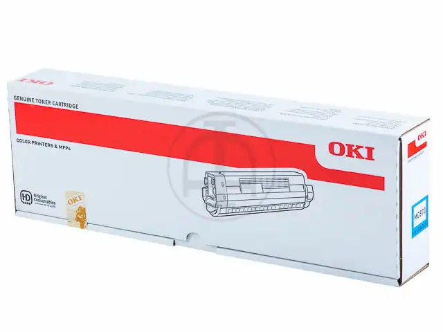 OKI 45862816 Kit toner cyan haute capacité, 10.000 Feuilles ISO/IEC 19798 pour OKI MC 873