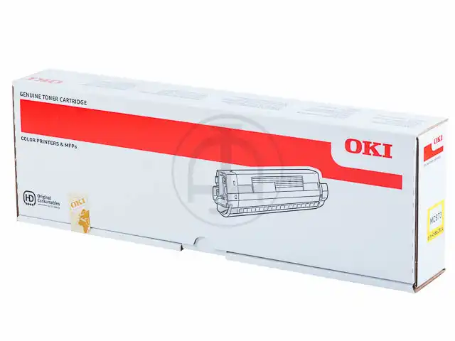 OKI 45862814 Kit toner jaune, 10.000 Feuilles pour MC 870 Series/873 Series