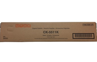 Utax 1T02R50UT0/CK-5511K Kit toner noir, 18.000 Pages ISO/IEC 19798 pour TA 350 Ci