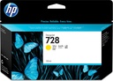 HP F9J65A/728 Cartouche d'encre jaune 130ml pour HP DesignJet T 730/830